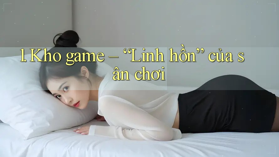 1. Kho game – “Linh hồn” của sân chơi