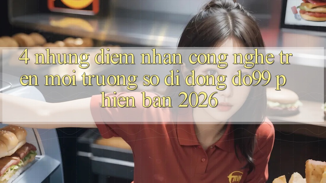 4. Những Điểm Nhấn Công Nghệ Trên Môi trường số di động DO99 Phiên Bản 2026