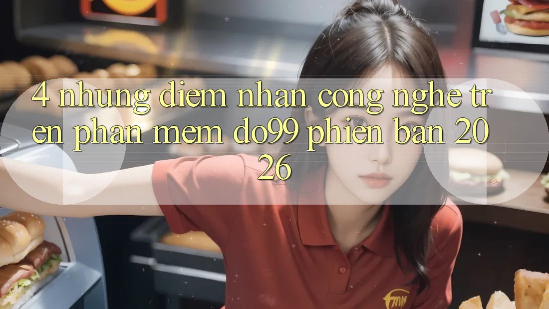 4. Những Điểm Nhấn Công Nghệ Trên Phần mềm DO99 Phiên Bản 2026