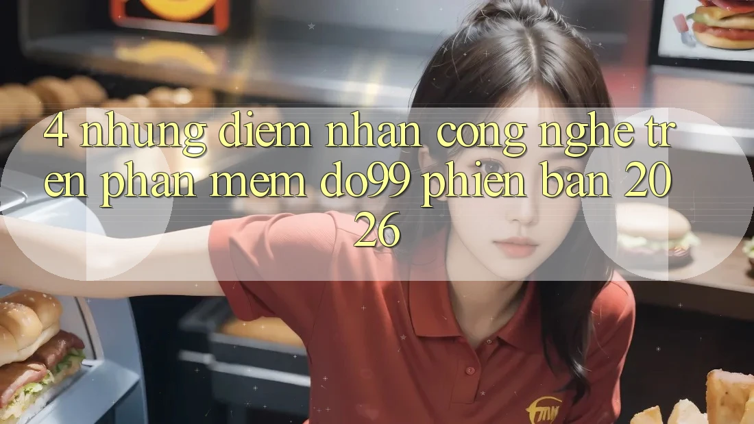 4. Những Điểm Nhấn Công Nghệ Trên Phần mềm DO99 Phiên Bản 2026