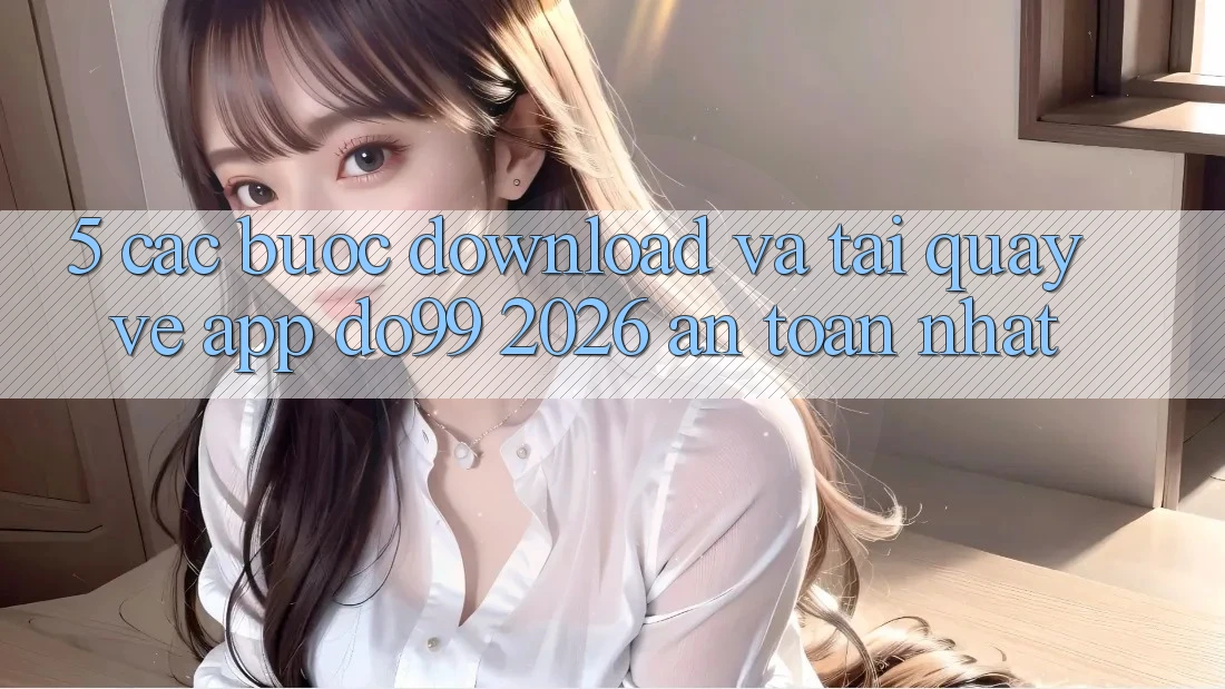 5. Các bước Download Và Tải quay về App DO99 2026 An Toàn Nhất