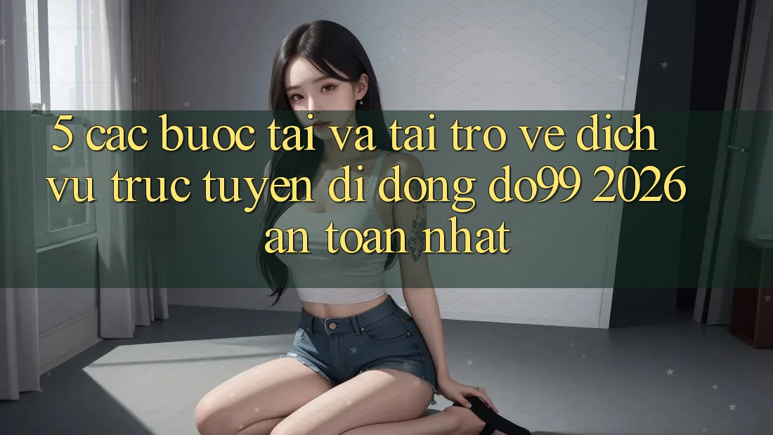 5. Các bước Tải Và Tải trở về Dịch vụ trực tuyến di động DO99 2026 An toàn Nhất