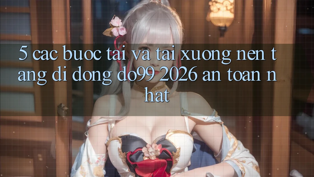 5. Các bước Tải Và Tải xuống Nền tảng di động DO99 2026 An Toàn Nhất