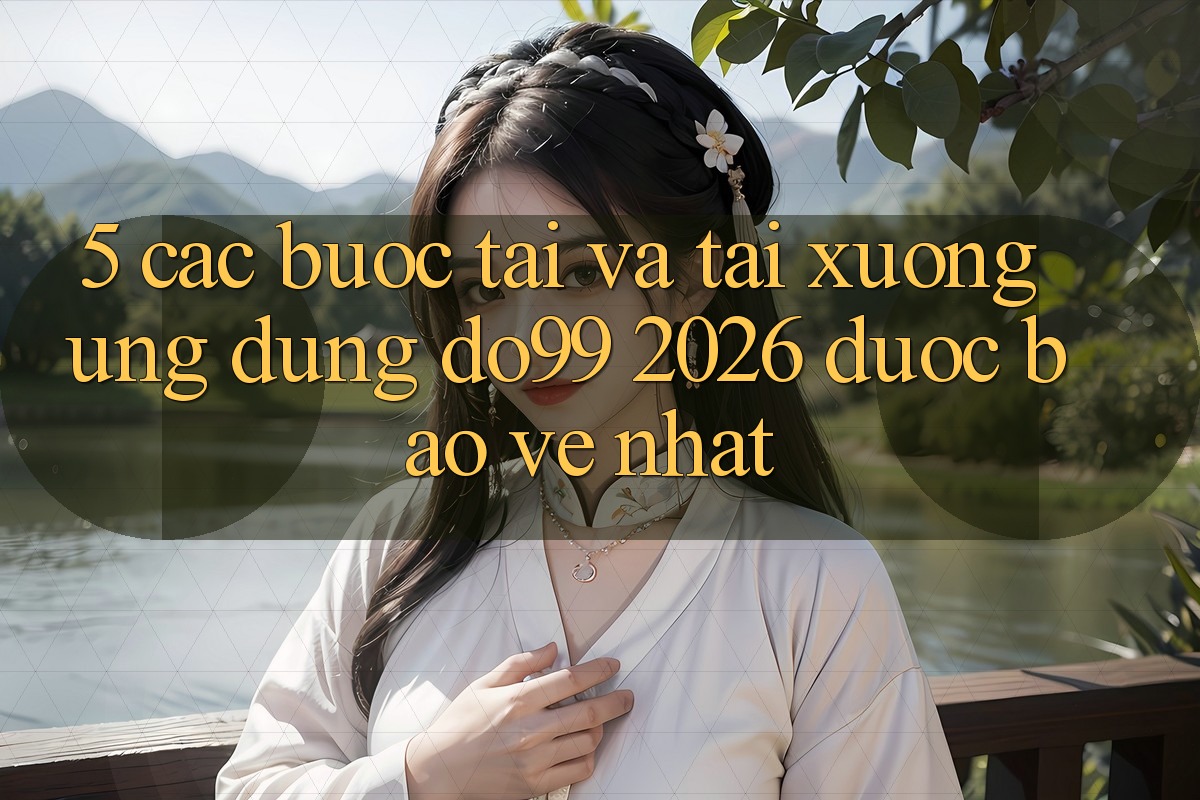5. Các bước Tải Và Tải xuống Ứng dụng DO99 2026 Được bảo vệ Nhất
