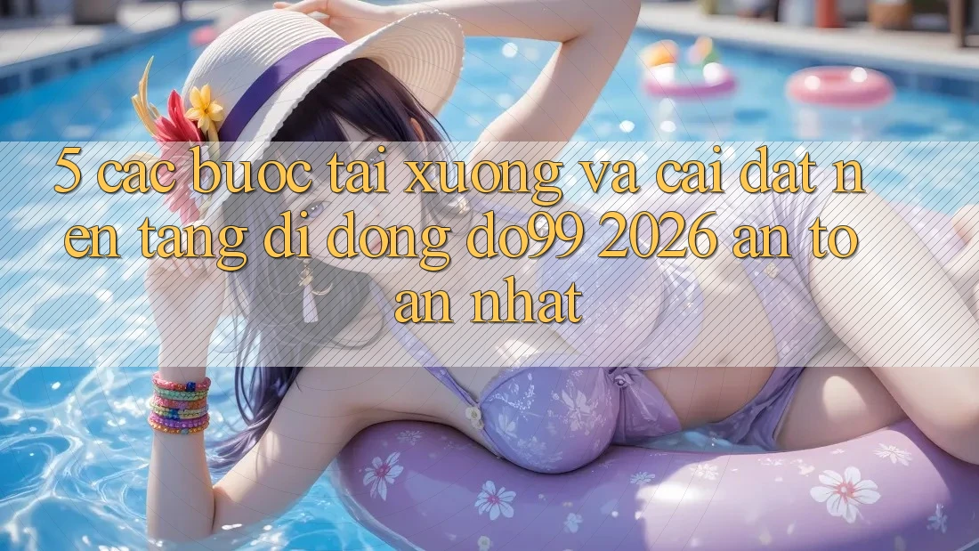 5. Các bước Tải xuống Và Cài Đặt Nền tảng di động DO99 2026 An Toàn Nhất
