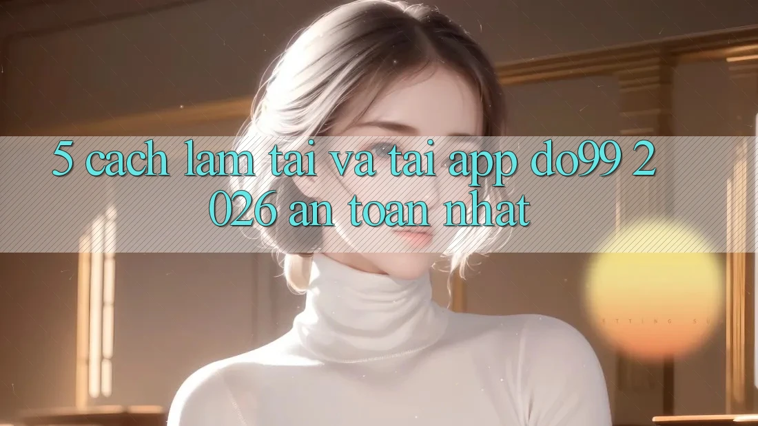 5. Cách làm Tải Và Tải App DO99 2026 An Toàn Nhất