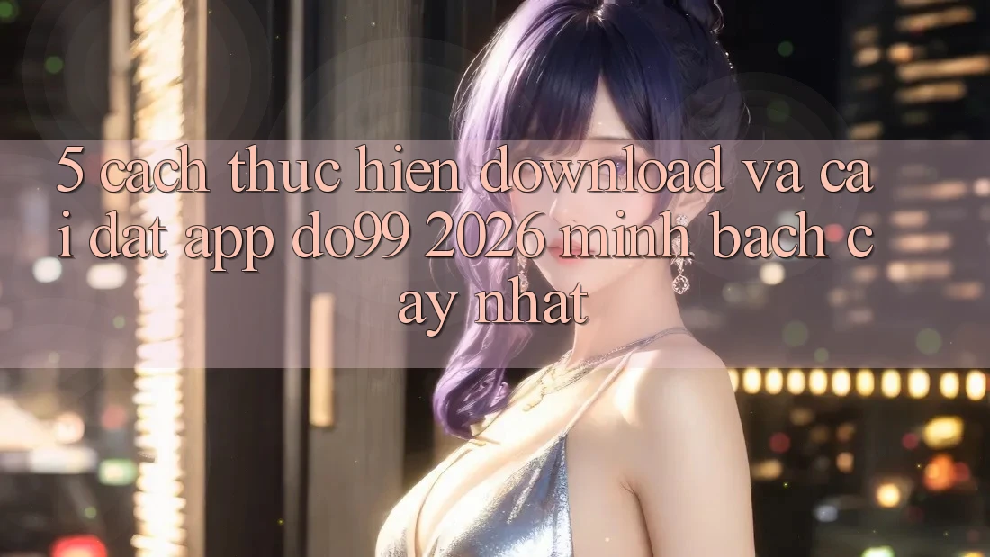 5. Cách thực hiện Download Và Cài Đặt App DO99 2026 Minh bạch cậy Nhất