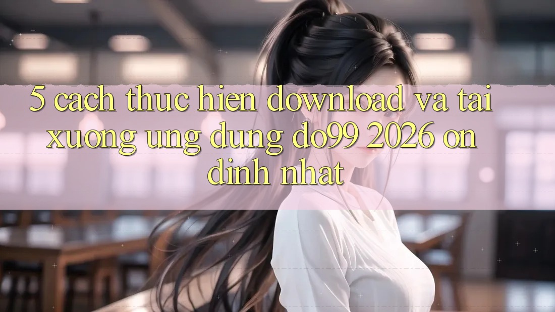 5. Cách thực hiện Download Và Tải xuống Ứng dụng DO99 2026 Ổn định Nhất