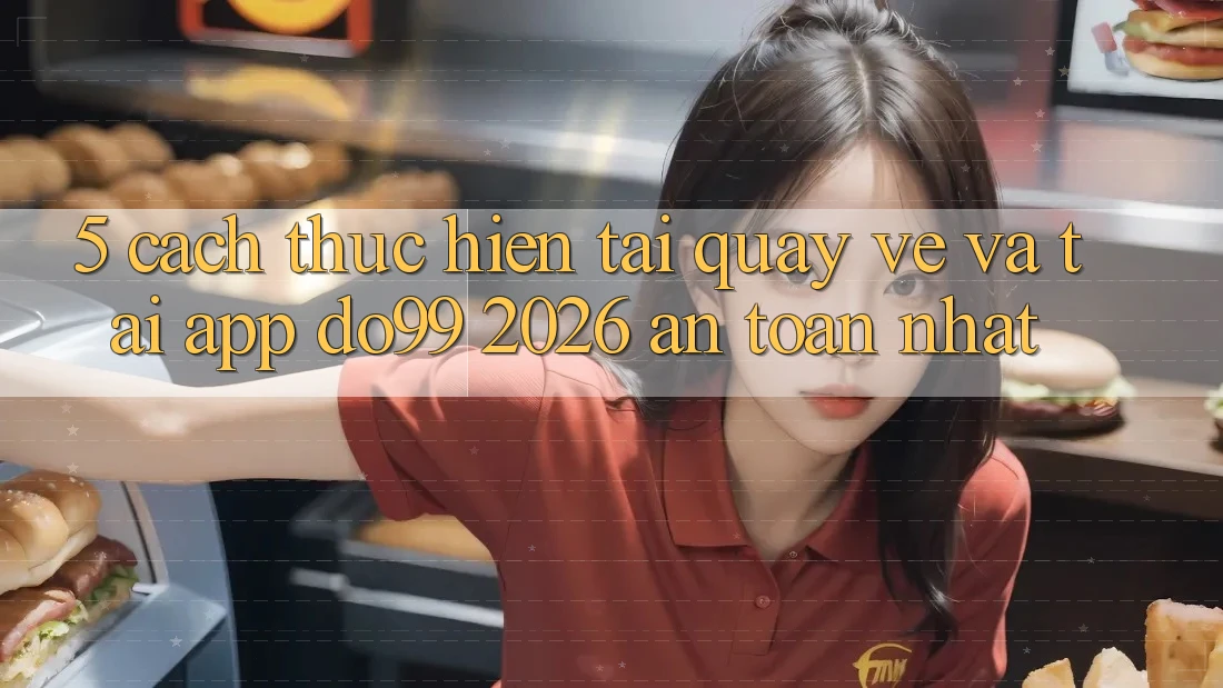 5. Cách thực hiện Tải quay về Và Tải App DO99 2026 An Toàn Nhất