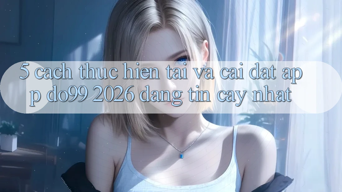 5. Cách thực hiện Tải Và Cài Đặt App DO99 2026 Đáng tin cậy Nhất