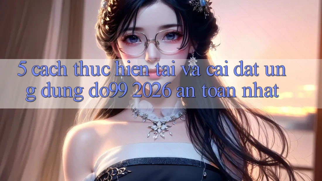 5. Cách thực hiện Tải Và Cài Đặt Ứng dụng DO99 2026 An Toàn Nhất
