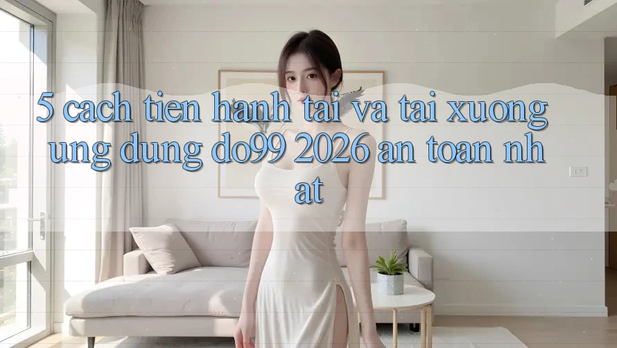 5. Cách tiến hành Tải Và Tải xuống Ứng dụng DO99 2026 An Toàn Nhất