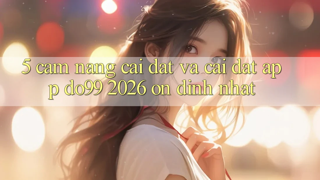 5. Cẩm nang Cài đặt Và Cài Đặt App DO99 2026 Ổn định Nhất