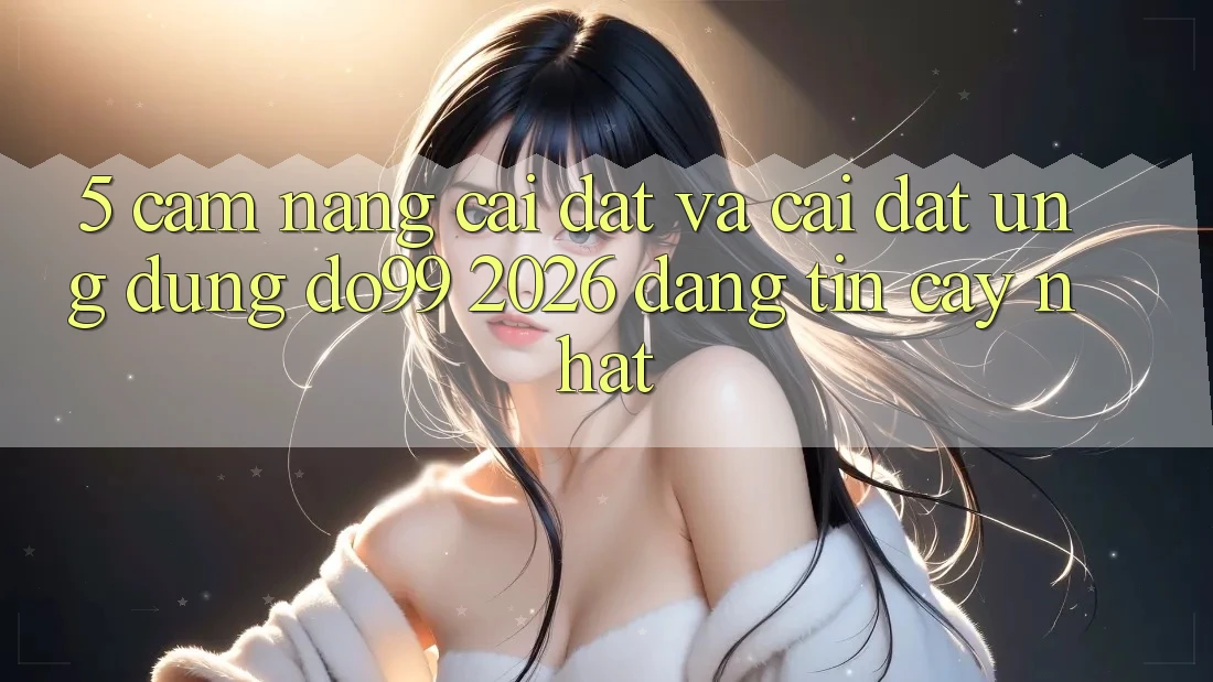5. Cẩm nang Cài đặt Và Cài Đặt Ứng dụng DO99 2026 Đáng tin cậy Nhất