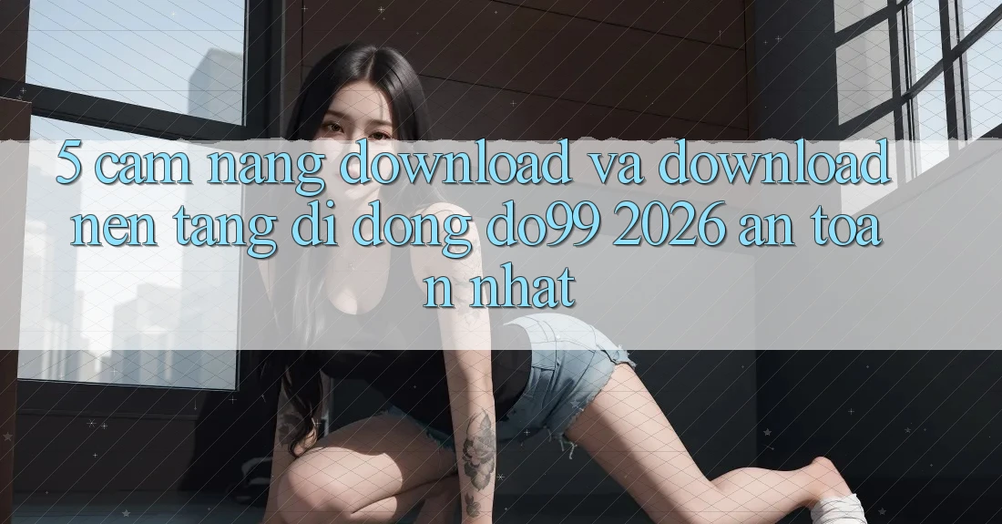 5. Cẩm nang Download Và Download Nền tảng di động DO99 2026 An Toàn Nhất