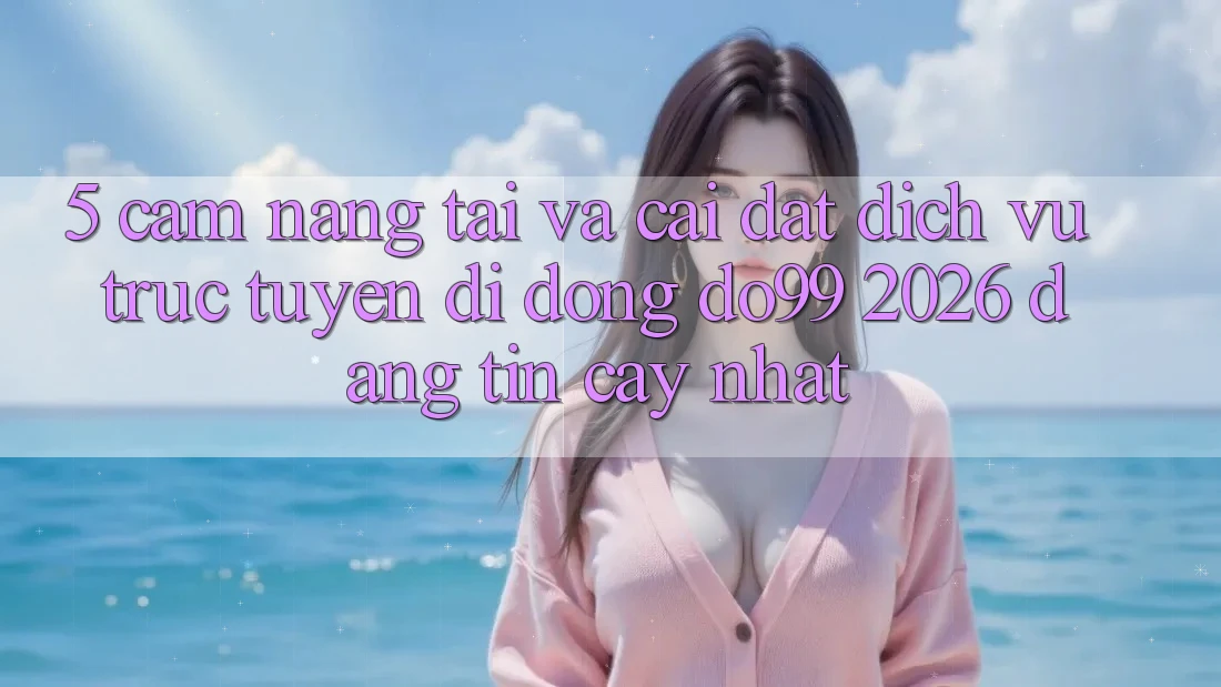5. Cẩm nang Tải Và Cài Đặt Dịch vụ trực tuyến di động DO99 2026 Đáng tin cậy Nhất
