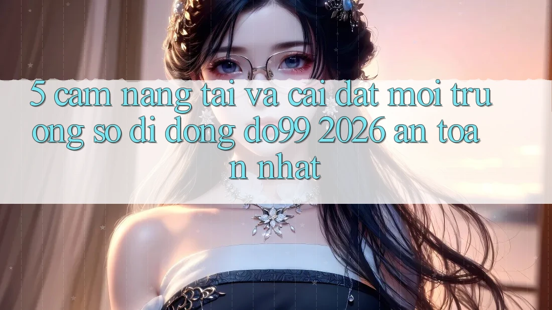 5. Cẩm nang Tải Và Cài Đặt Môi trường số di động DO99 2026 An Toàn Nhất