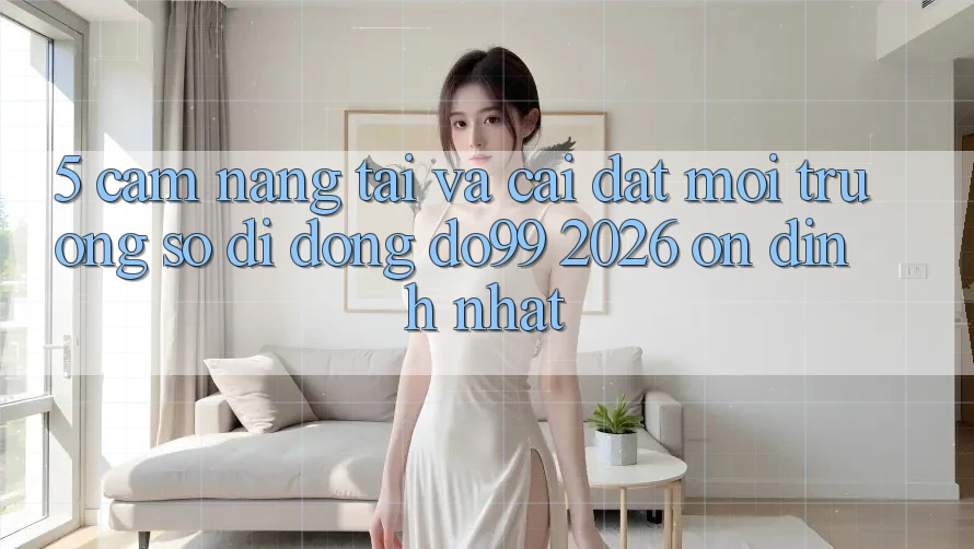 5. Cẩm nang Tải Và Cài Đặt Môi trường số di động DO99 2026 Ổn định Nhất