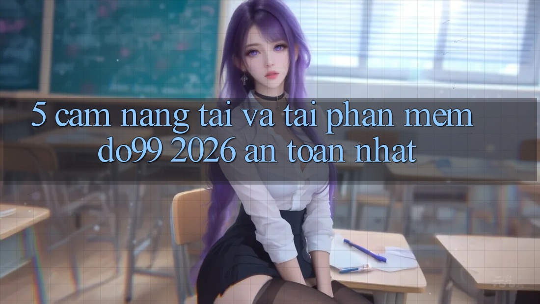 5. Cẩm nang Tải Và Tải Phần mềm DO99 2026 An Toàn Nhất