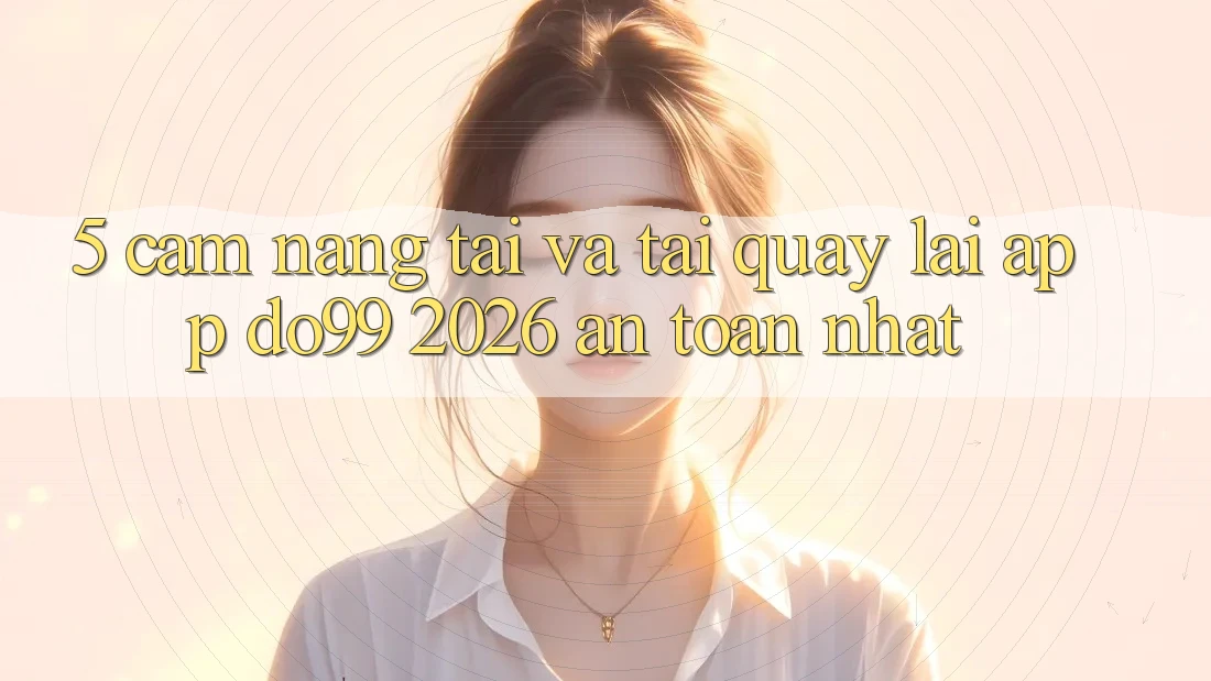 5. Cẩm nang Tải Và Tải quay lại App DO99 2026 An Toàn Nhất