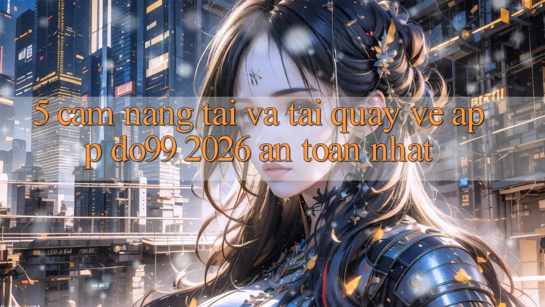 5. Cẩm nang Tải Và Tải quay về App DO99 2026 An Toàn Nhất