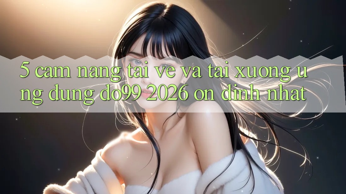 5. Cẩm nang Tải về Và Tải xuống Ứng dụng DO99 2026 Ổn định Nhất