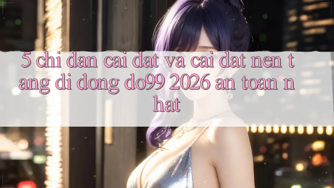 5. Chỉ dẫn Cài đặt Và Cài Đặt Nền tảng di động DO99 2026 An Toàn Nhất