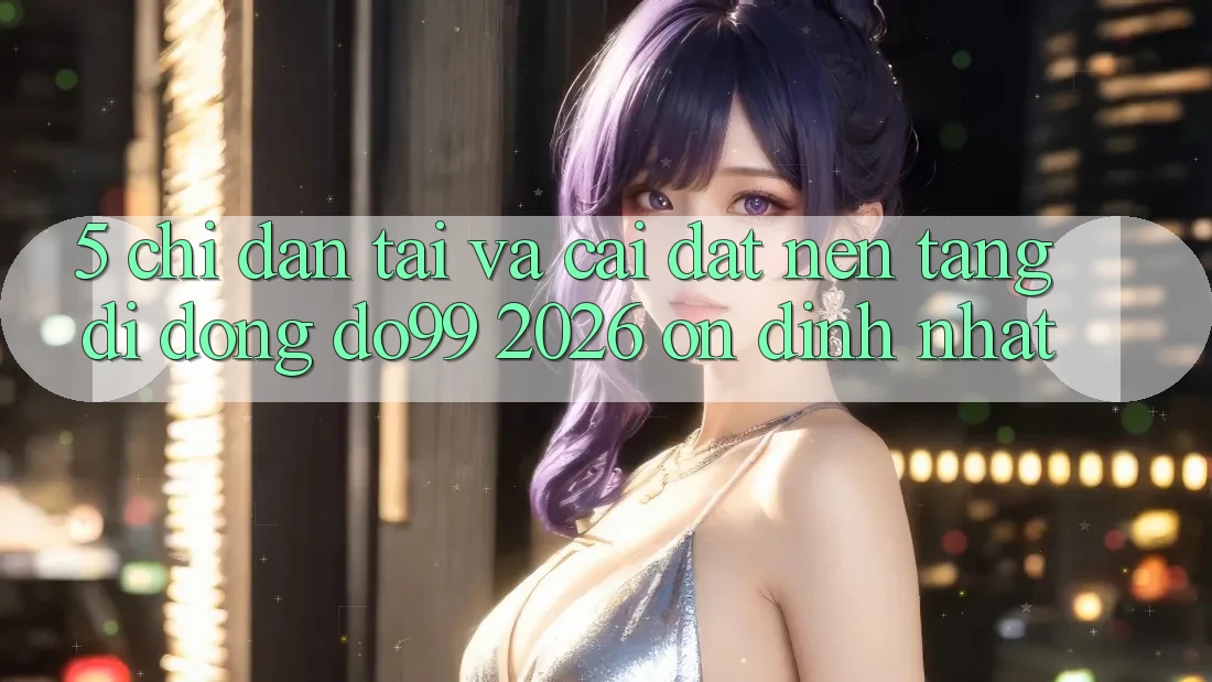 5. Chỉ dẫn Tải Và Cài Đặt Nền tảng di động DO99 2026 Ổn định Nhất