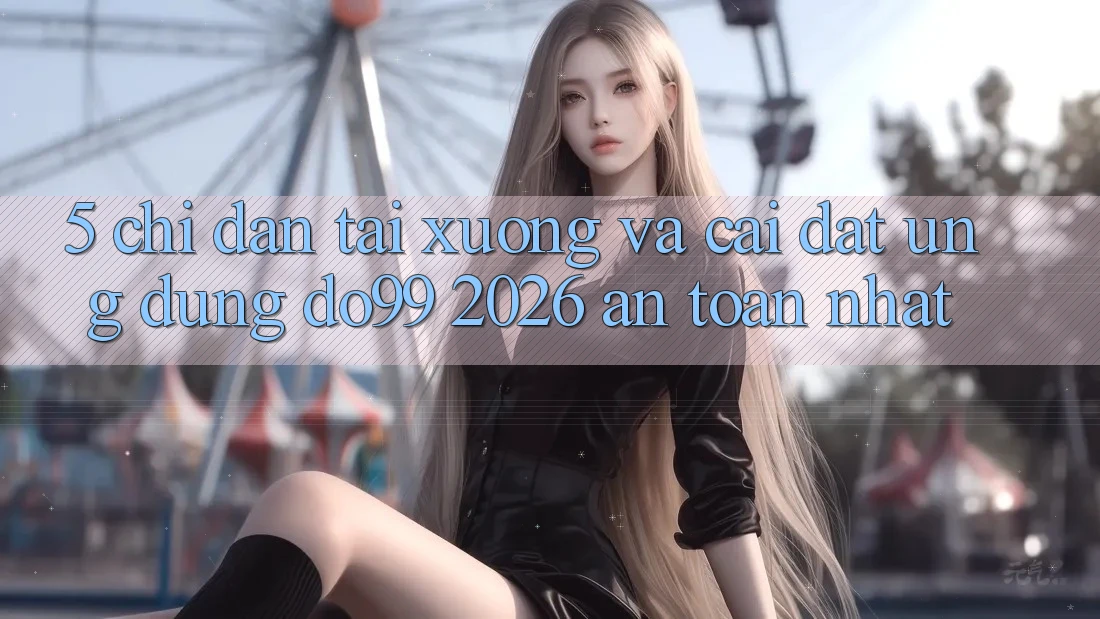 5. Chỉ dẫn Tải xuống Và Cài Đặt Ứng dụng DO99 2026 An Toàn Nhất