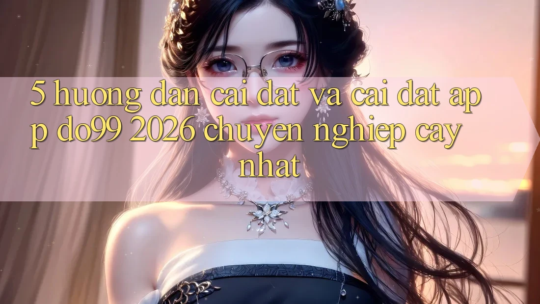 5. Hướng Dẫn Cài đặt Và Cài Đặt App DO99 2026 Chuyên nghiệp cậy Nhất