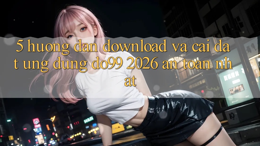 5. Hướng Dẫn Download Và Cài Đặt Ứng dụng DO99 2026 An Toàn Nhất