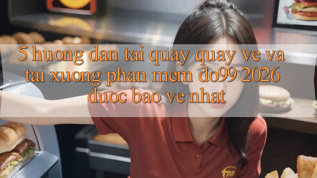 5. Hướng Dẫn Tải quay quay về Và Tải xuống Phần mềm DO99 2026 Được bảo vệ Nhất