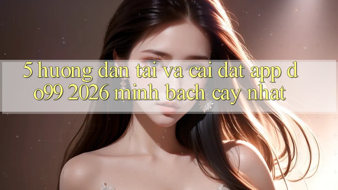 5. Hướng Dẫn Tải Và Cài Đặt App DO99 2026 Minh bạch cậy Nhất