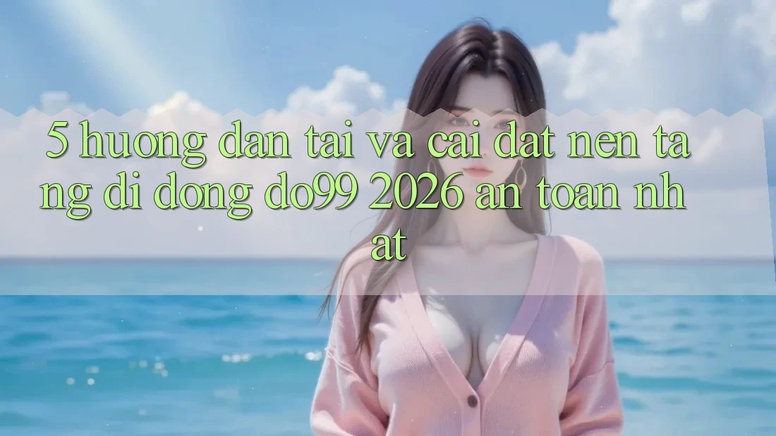 5. Hướng dẫn Tải Và Cài Đặt Nền tảng di động DO99 2026 An Toàn Nhất
