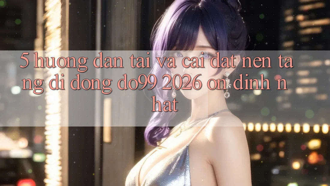 5. Hướng Dẫn Tải Và Cài Đặt Nền tảng di động DO99 2026 Ổn định Nhất