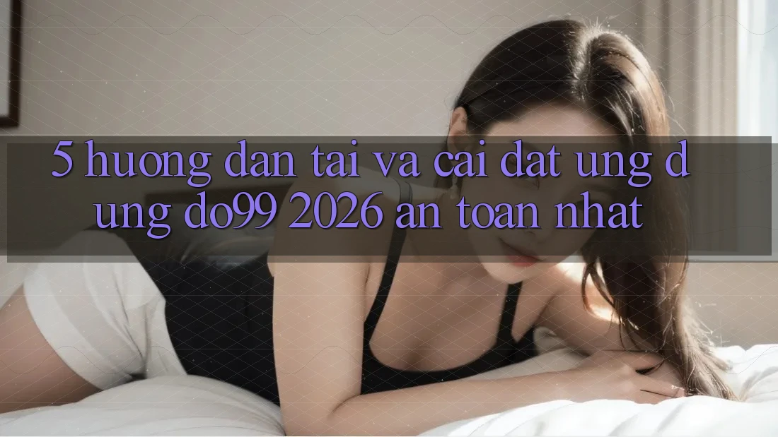 5. Hướng Dẫn Tải Và Cài Đặt Ứng dụng DO99 2026 An Toàn Nhất