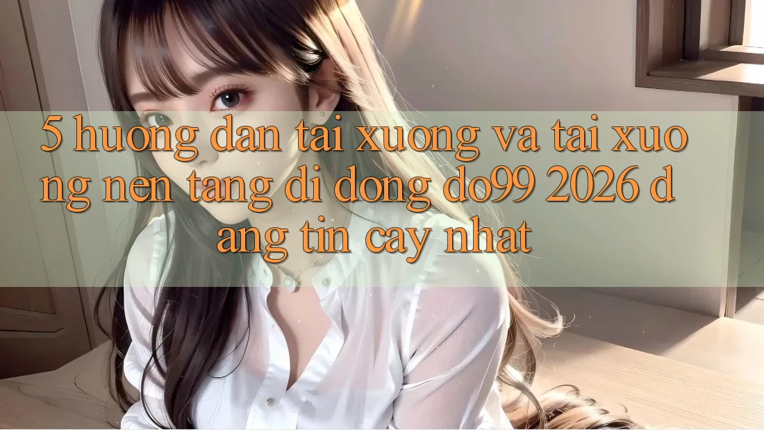 5. Hướng Dẫn Tải xuống Và Tải xuống Nền tảng di động DO99 2026 Đáng tin cậy Nhất