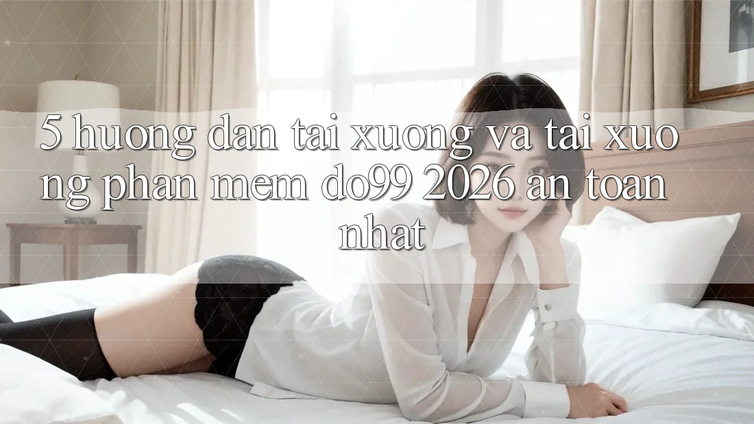 5. Hướng Dẫn Tải xuống Và Tải xuống Phần mềm DO99 2026 An Toàn Nhất