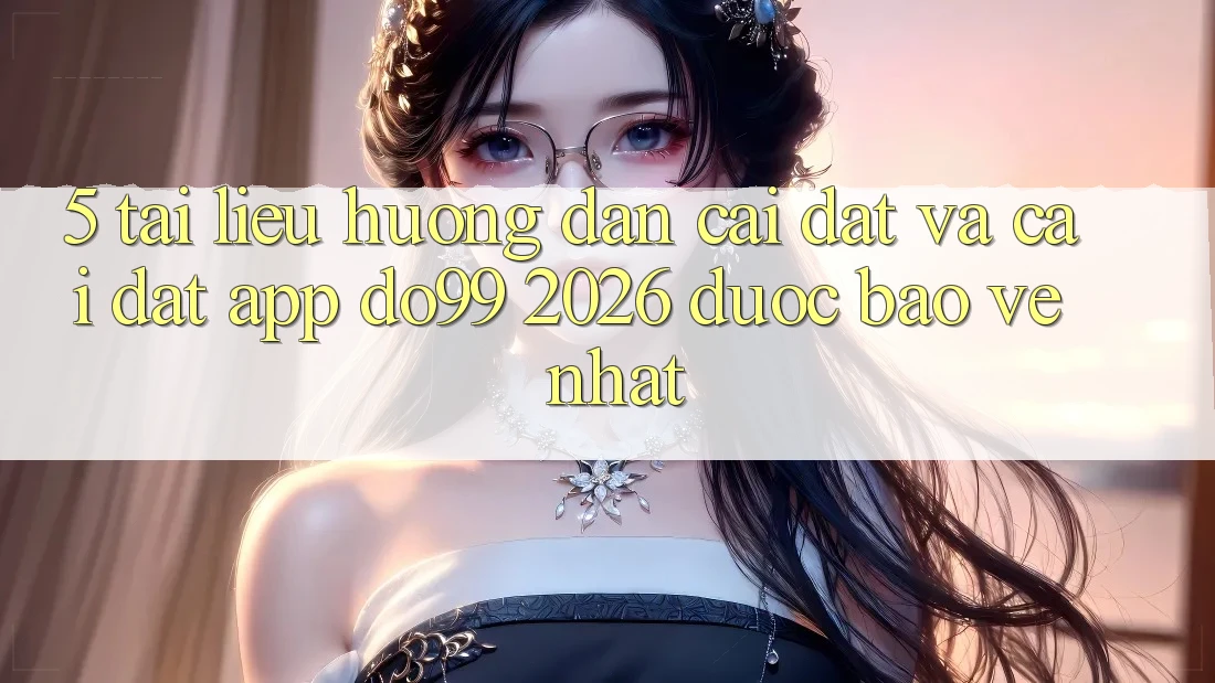 5. Tài liệu hướng dẫn Cài đặt Và Cài Đặt App DO99 2026 Được bảo vệ Nhất