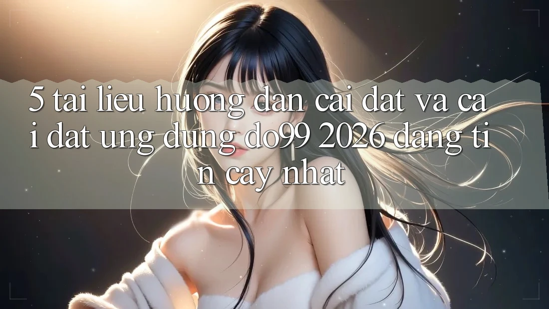 5. Tài liệu hướng dẫn Cài đặt Và Cài Đặt Ứng dụng DO99 2026 Đáng tin cậy Nhất