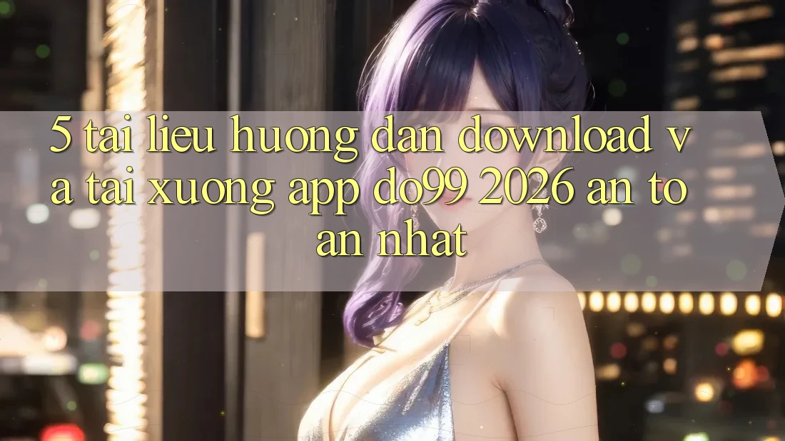 5. Tài liệu hướng dẫn Download Và Tải xuống App DO99 2026 An Toàn Nhất