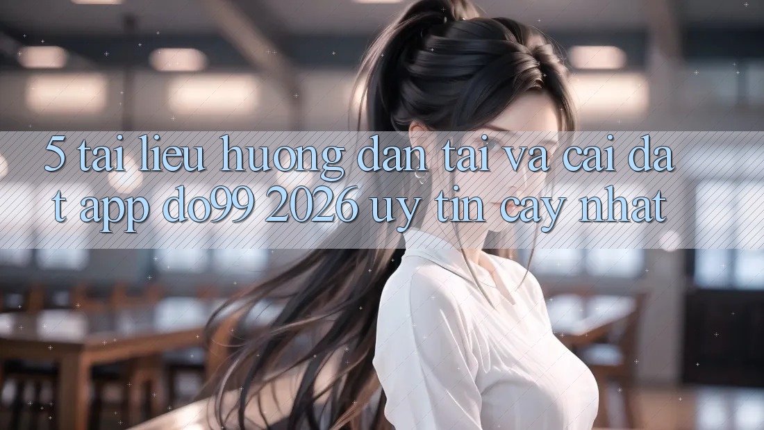 5. Tài liệu hướng dẫn Tải Và Cài Đặt App DO99 2026 Uy tín cậy Nhất