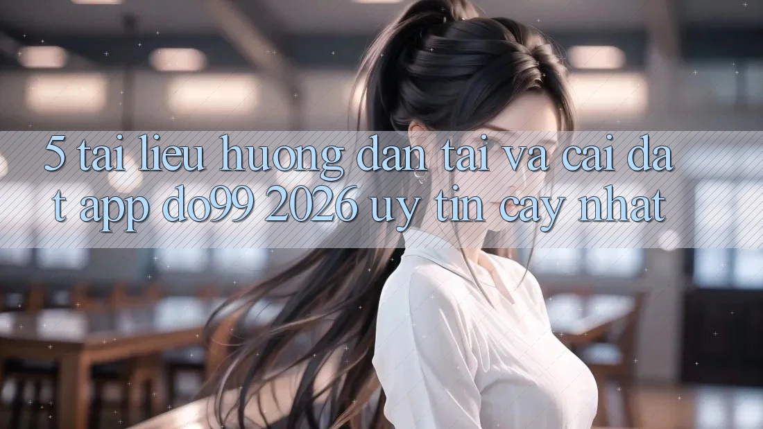 5. Tài liệu hướng dẫn Tải Và Cài Đặt App DO99 2026 Uy tín cậy Nhất