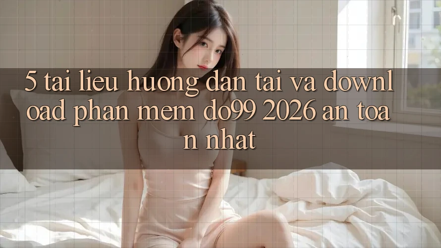 5. Tài liệu hướng dẫn Tải Và Download Phần mềm DO99 2026 An Toàn Nhất