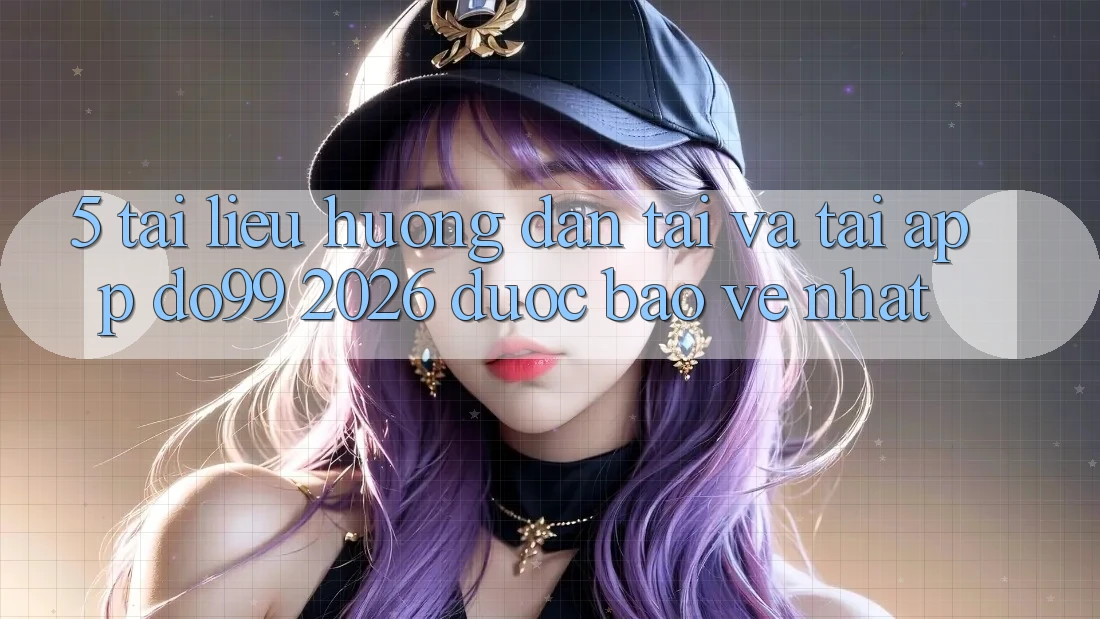 5. Tài liệu hướng dẫn Tải Và Tải App DO99 2026 Được bảo vệ Nhất