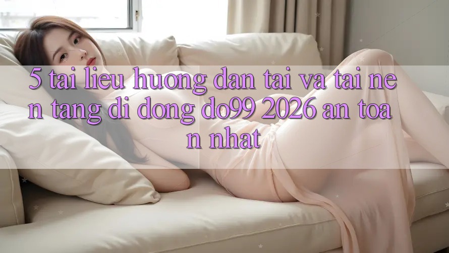 5. Tài liệu hướng dẫn Tải Và Tải Nền tảng di động DO99 2026 An Toàn Nhất