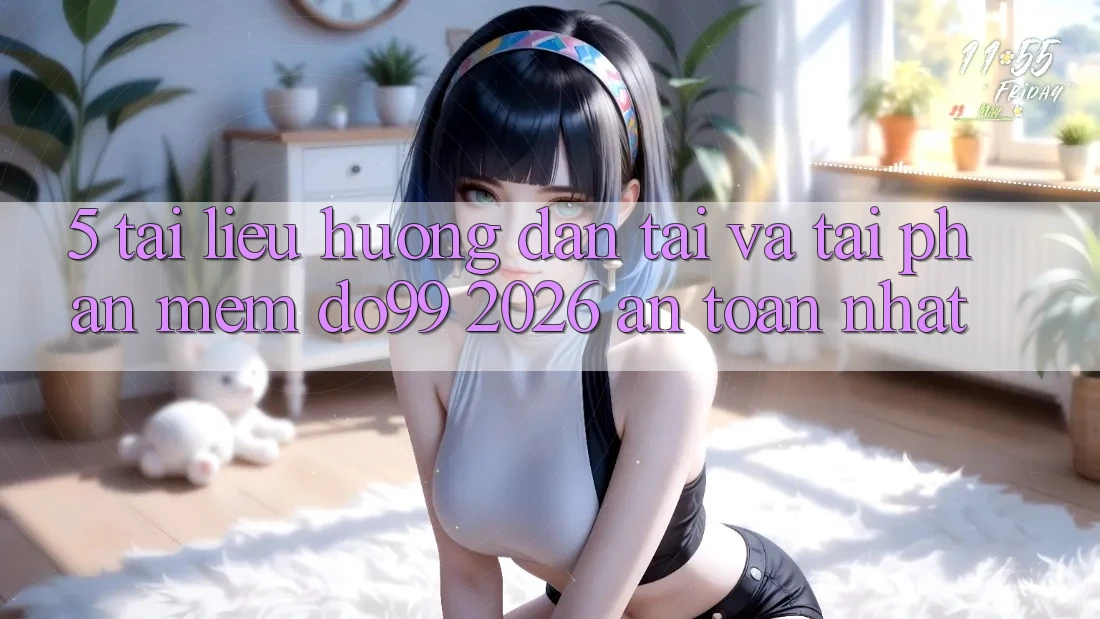 5. Tài liệu hướng dẫn Tải Và Tải Phần mềm DO99 2026 An Toàn Nhất