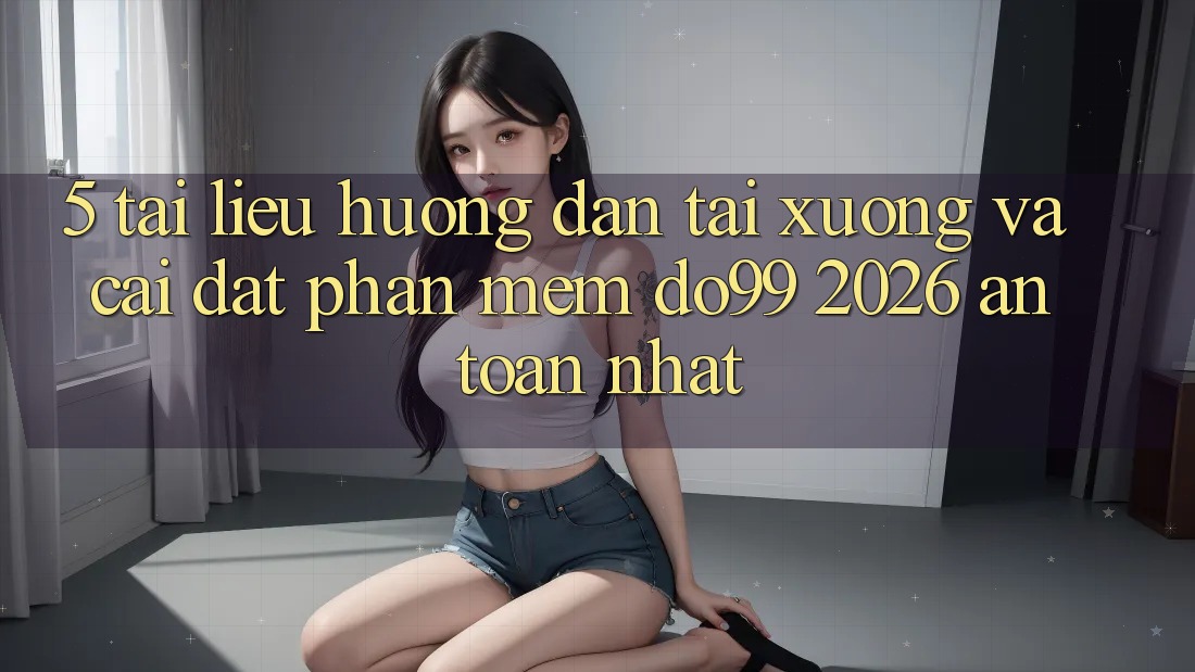 5. Tài liệu hướng dẫn Tải xuống Và Cài Đặt Phần mềm DO99 2026 An Toàn Nhất