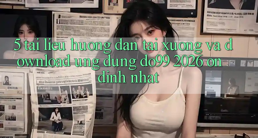 5. Tài liệu hướng dẫn Tải xuống Và Download Ứng dụng DO99 2026 Ổn định Nhất