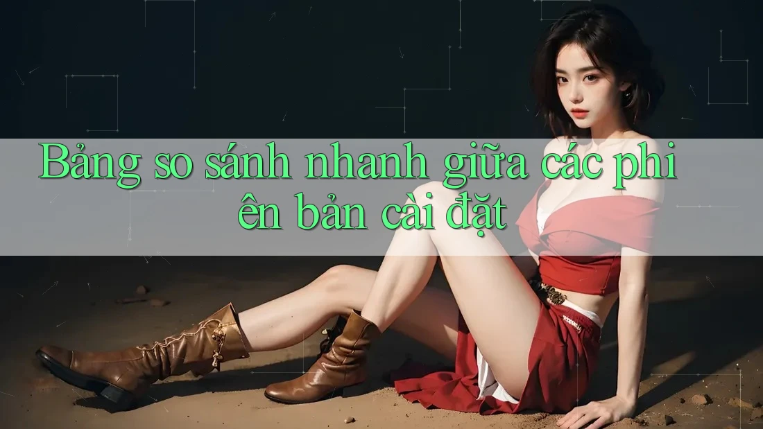 Bảng so sánh nhanh giữa các phiên bản cài đặt
